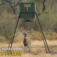650 lb. Wildlife Trophy Feeder with 8’ Extension Legs