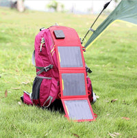 Portable Solar Power Bank Fuchsia Molly Sports &amp; Outdoor